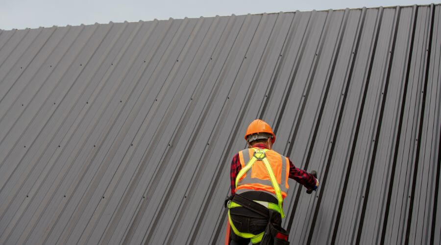 Professional metal roof installation services in Port Allen, LA